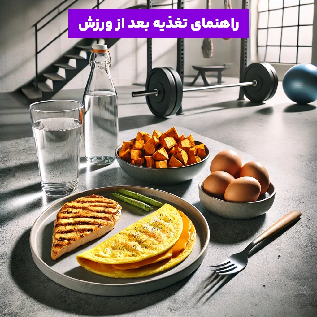 راهنمای تغذیه بعد از ورزش