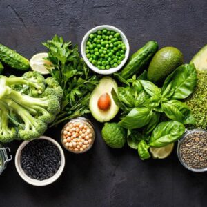 سبزیجات و فیبر برای تناسب اندام و بدنسازی