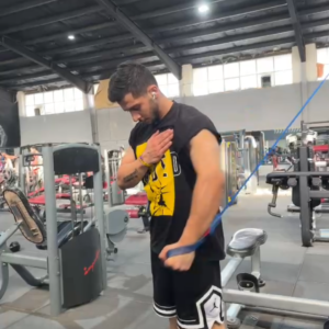 كراس از بالا تك دست متناوب با كش