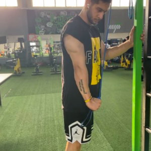 پشت بازو كابل با كش تمركزى