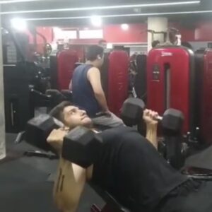 بالا سينه دمبل چرخشى
