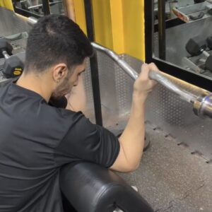 جلو بازو هالتر ez نشسته دست باز