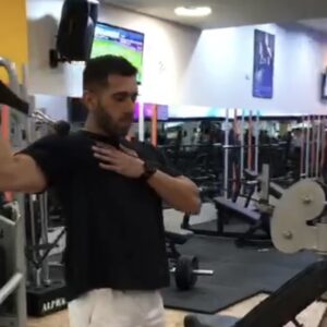 اكسترنال روتيشن كتف زاويه ارنج ٩٠ بالا