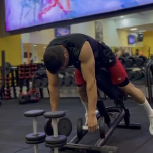 فلاى معكوس دمبل ميز شيبدار
