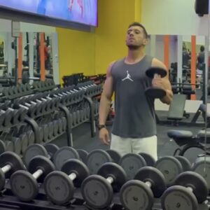 جلو بازو چكشى تك دست